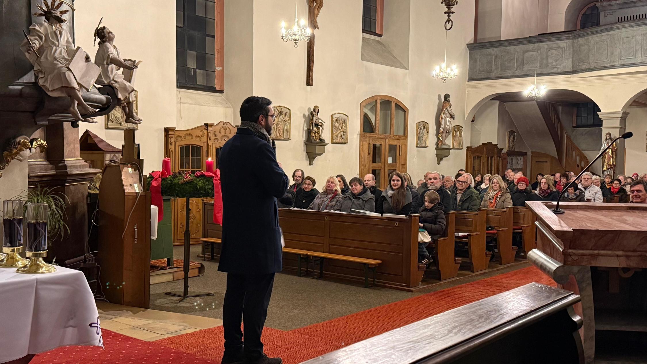 Begrüssung Adventskonzert 2025