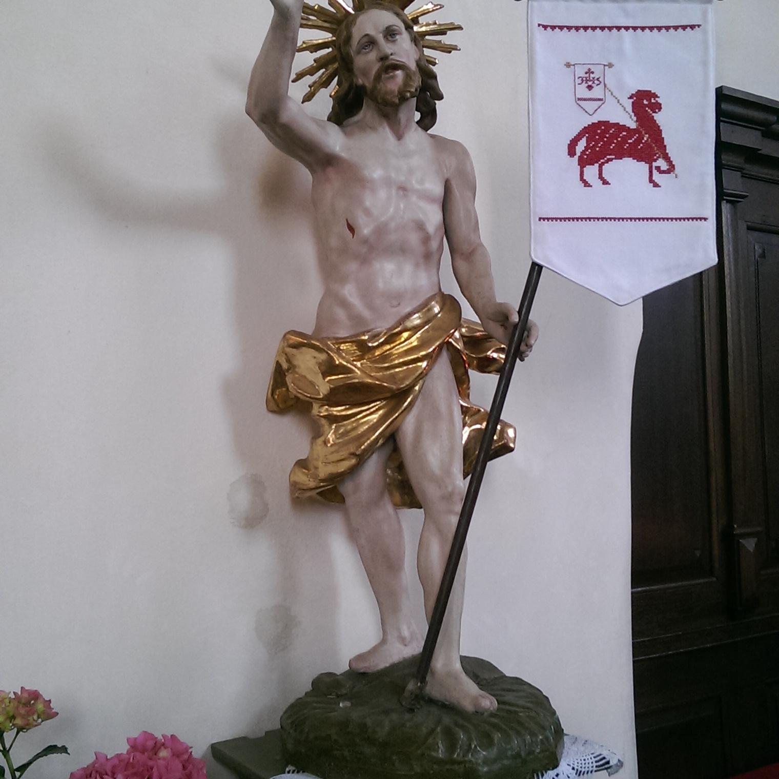 Figur des auferstandenen Jesus