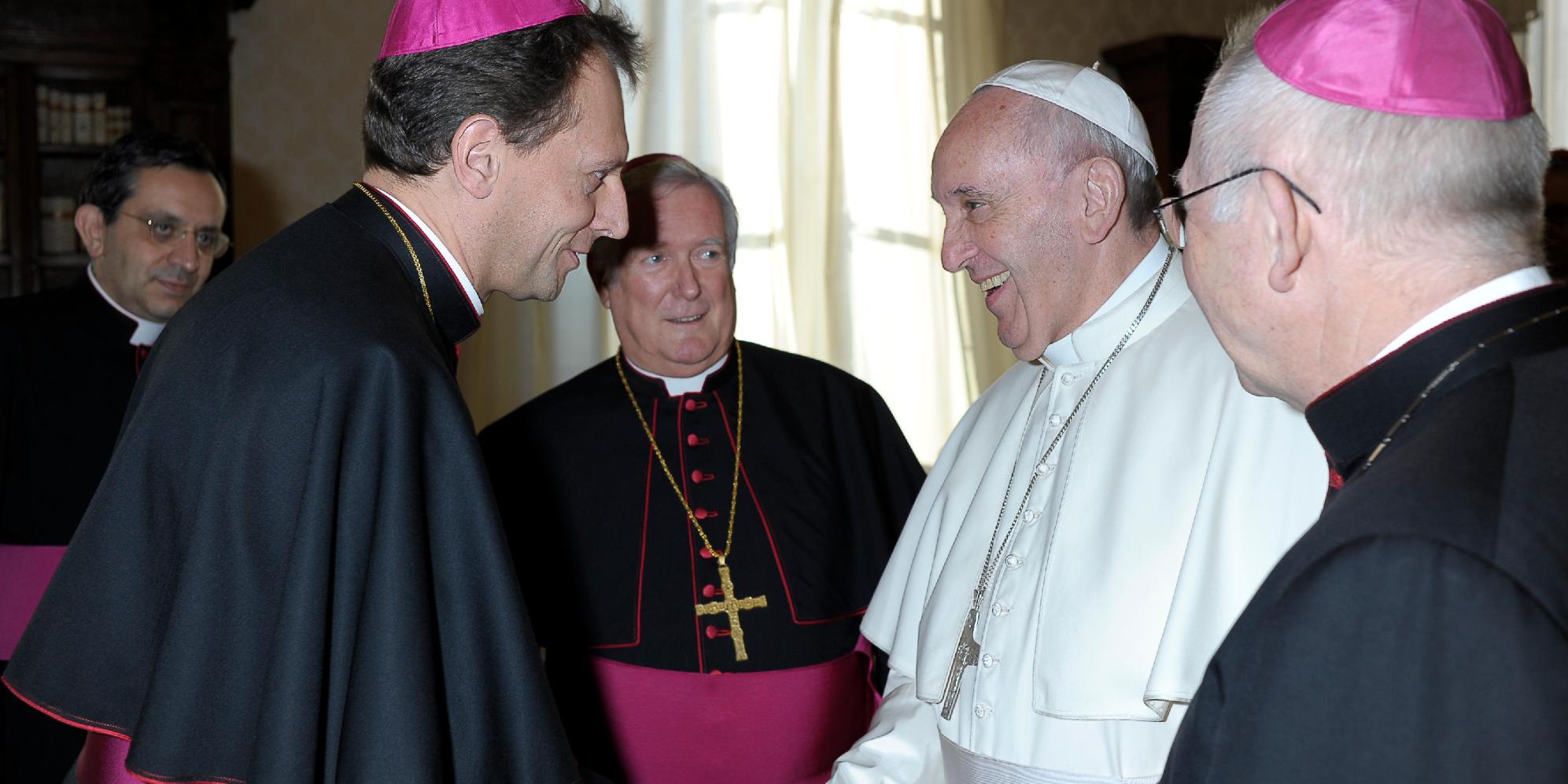 Papst Franziskus und EB Herwig Gössl