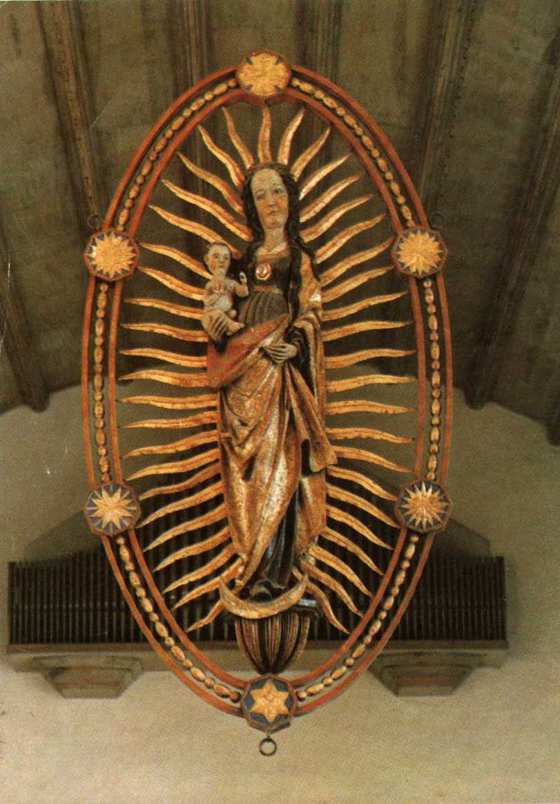 Foto der Madonna im Strahlenkranz in der Fünfwundenkapelle