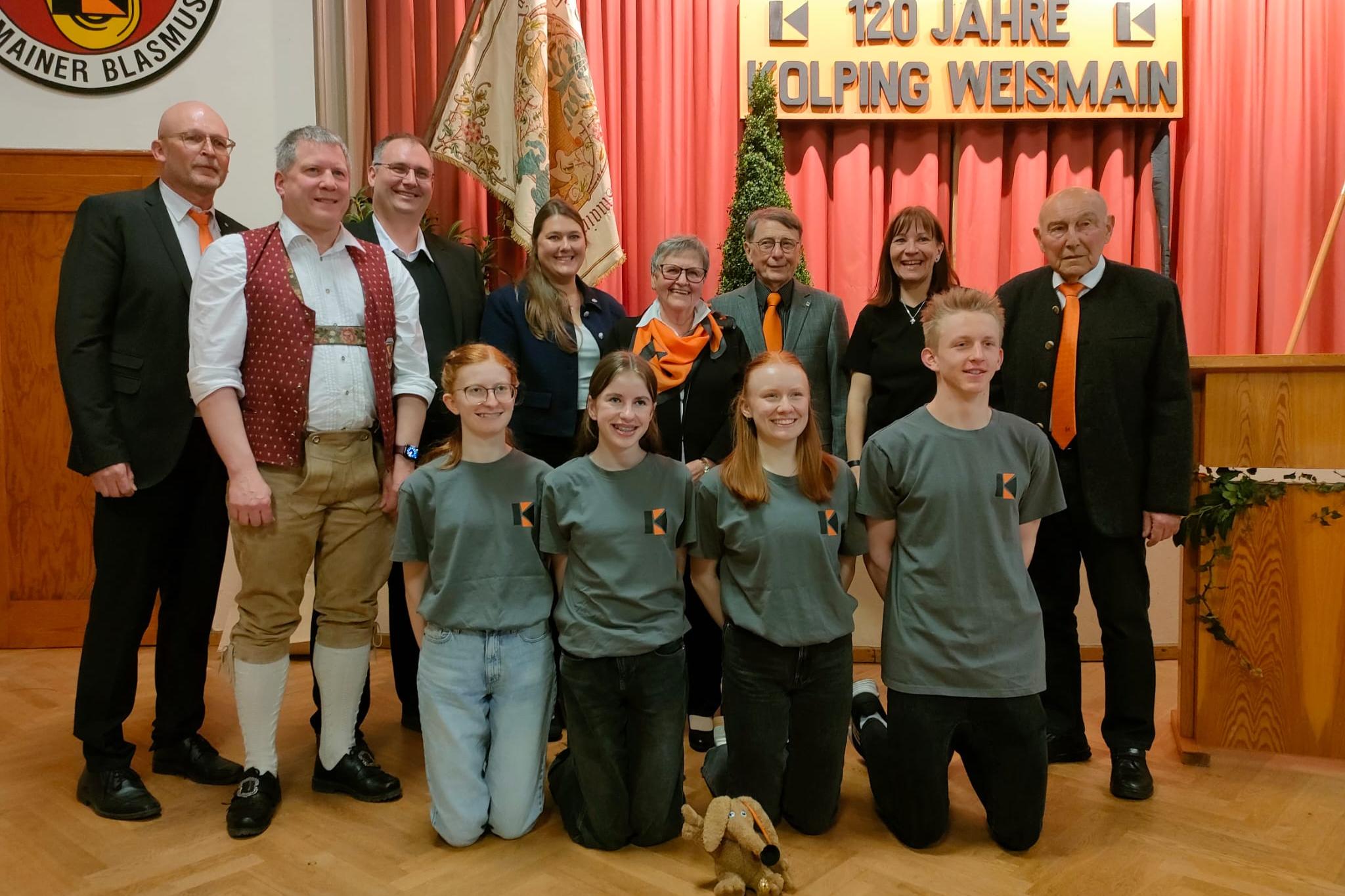 120 Jahre Kolping Weismain - Gruppenfoto