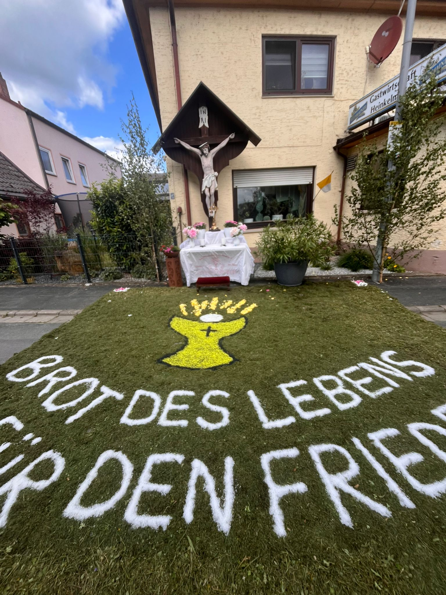 Fronleichnam, Altar, 2026